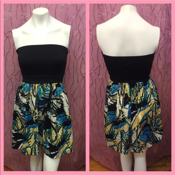 Johnathan Martin Dress S strapless sun vaca AB66 - Picture 2 of 7